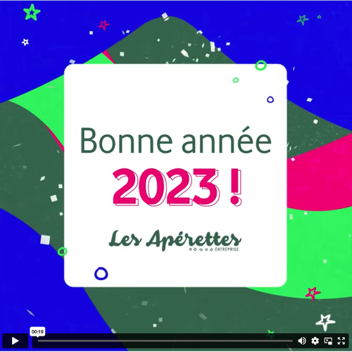 VOEUX AGENCE LES APERETTES 2023