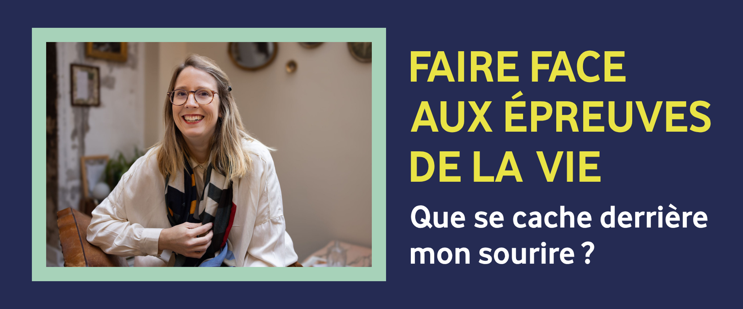 Mathilde Cabanis raconte son histoire, son handicap et sa situation de proche aidante